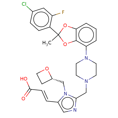 Chemical structure of BindingDB Monomer ID 537108