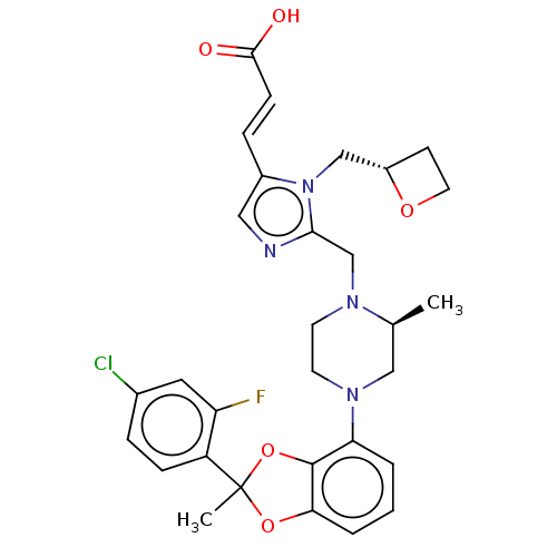 Chemical structure of BindingDB Monomer ID 537110