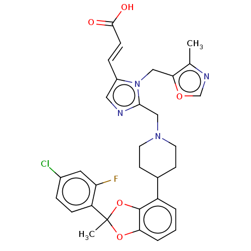 Chemical structure of BindingDB Monomer ID 537205
