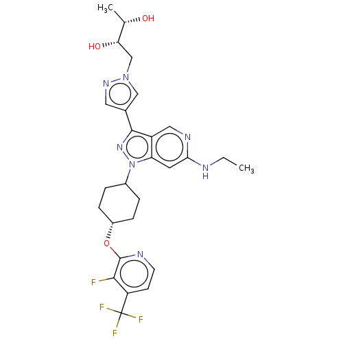 Chemical structure of BindingDB Monomer ID 537414