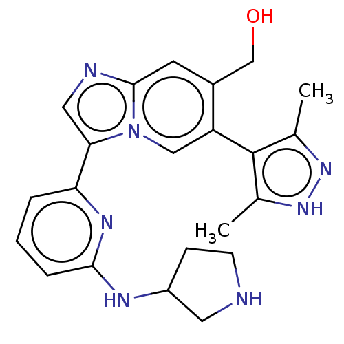 Chemical structure of BindingDB Monomer ID 538622
