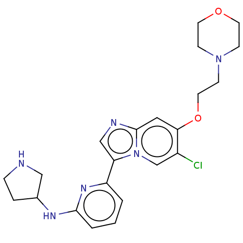 Chemical structure of BindingDB Monomer ID 538634