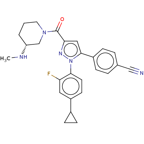 Chemical structure of BindingDB Monomer ID 539150