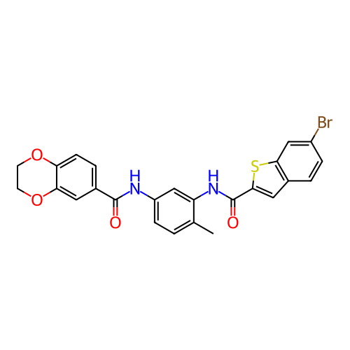 Chemical structure of BindingDB Monomer ID 540142
