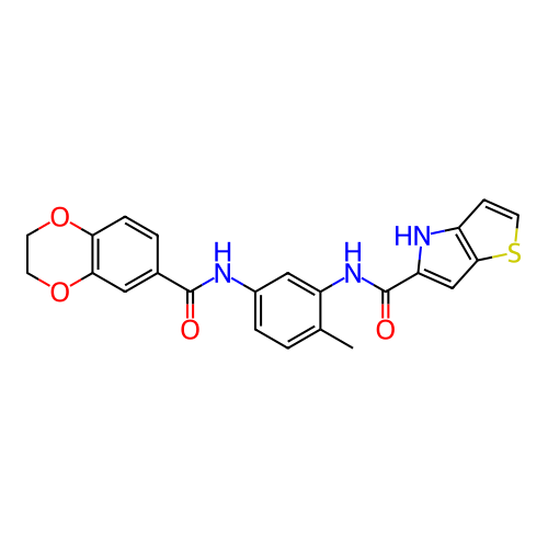 Chemical structure of BindingDB Monomer ID 540155