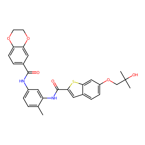 Chemical structure of BindingDB Monomer ID 540163