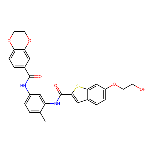 Chemical structure of BindingDB Monomer ID 540164