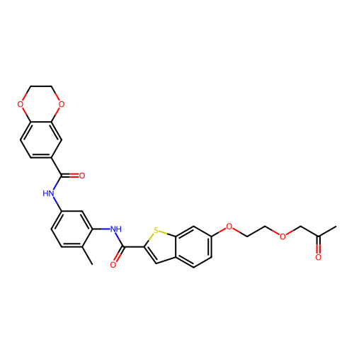Chemical structure of BindingDB Monomer ID 540165