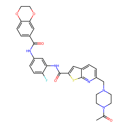 Chemical structure of BindingDB Monomer ID 540186