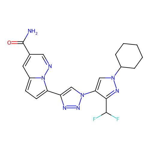 Chemical structure of BindingDB Monomer ID 540206