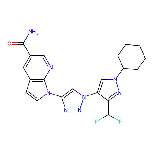 Chemical structure of BindingDB Monomer ID 540209