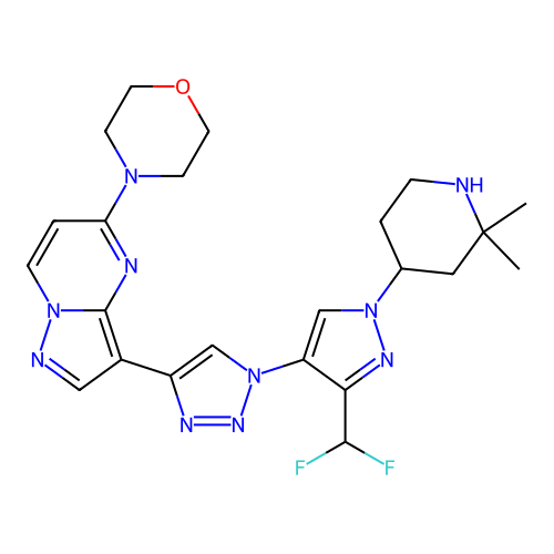 Chemical structure of BindingDB Monomer ID 540221