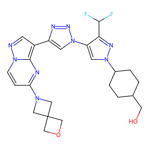 Chemical structure of BindingDB Monomer ID 540226
