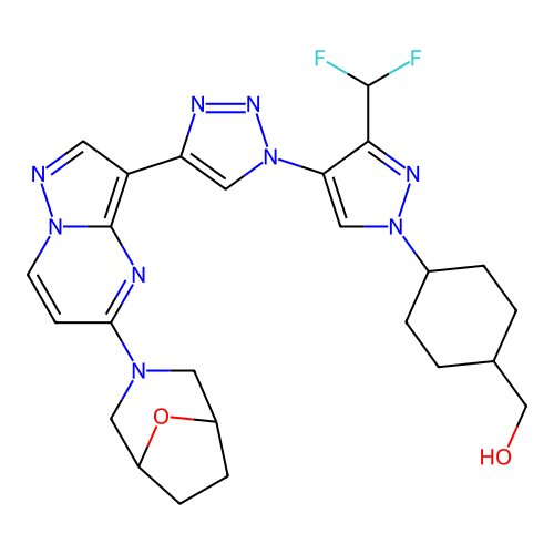 Chemical structure of BindingDB Monomer ID 540235
