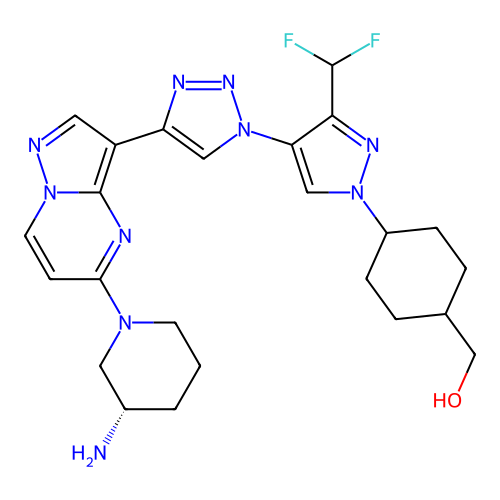 Chemical structure of BindingDB Monomer ID 540239