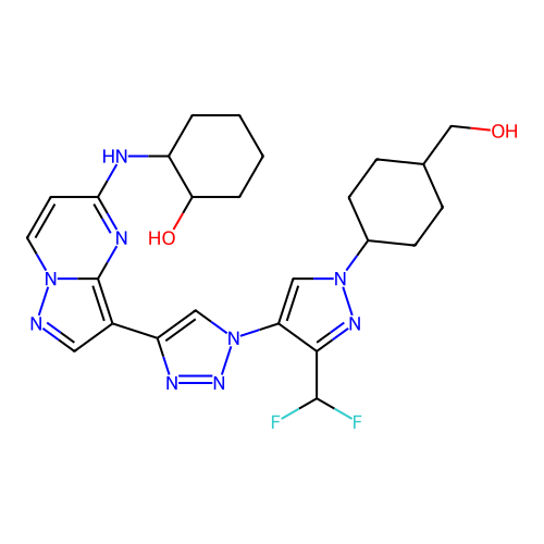 Chemical structure of BindingDB Monomer ID 540246