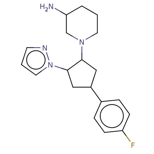 Chemical structure of BindingDB Monomer ID 542437