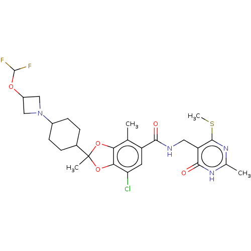 Chemical structure of BindingDB Monomer ID 542477