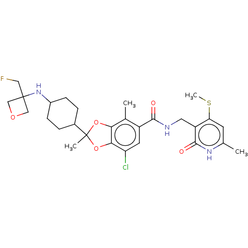 Chemical structure of BindingDB Monomer ID 542478
