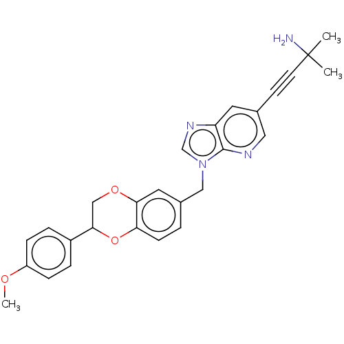 Chemical structure of BindingDB Monomer ID 542517