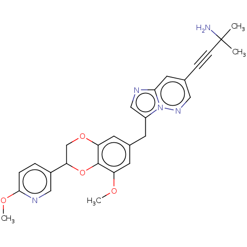 Chemical structure of BindingDB Monomer ID 542818