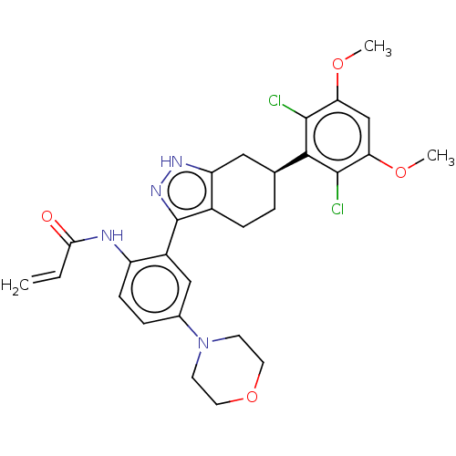 Chemical structure of BindingDB Monomer ID 543434