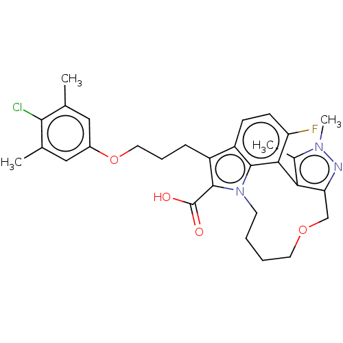 Chemical structure of BindingDB Monomer ID 544484