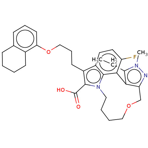 Chemical structure of BindingDB Monomer ID 544493