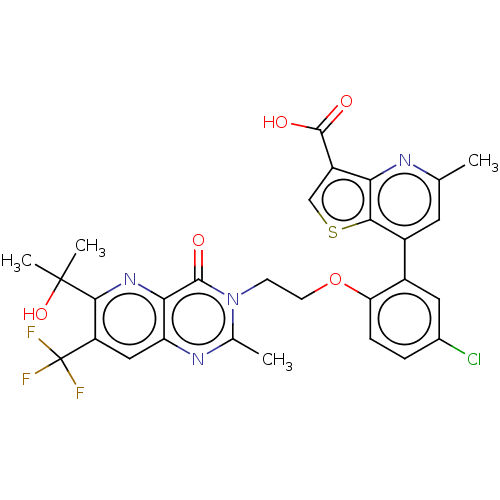 Chemical structure of BindingDB Monomer ID 545447