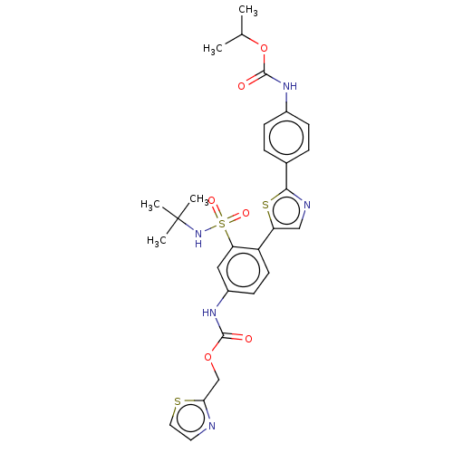 Chemical structure of BindingDB Monomer ID 546354