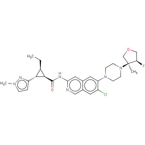 Chemical structure of BindingDB Monomer ID 548541
