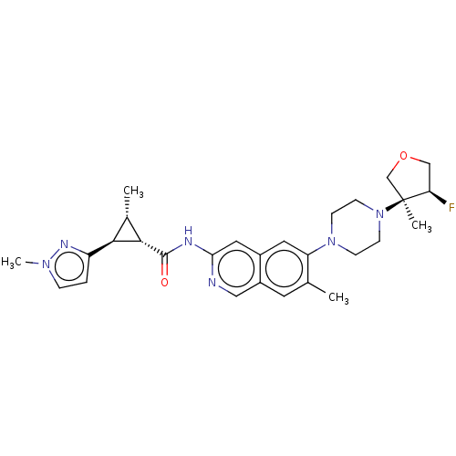 Chemical structure of BindingDB Monomer ID 548549