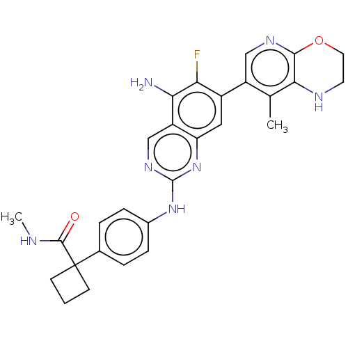 Chemical structure of BindingDB Monomer ID 548821