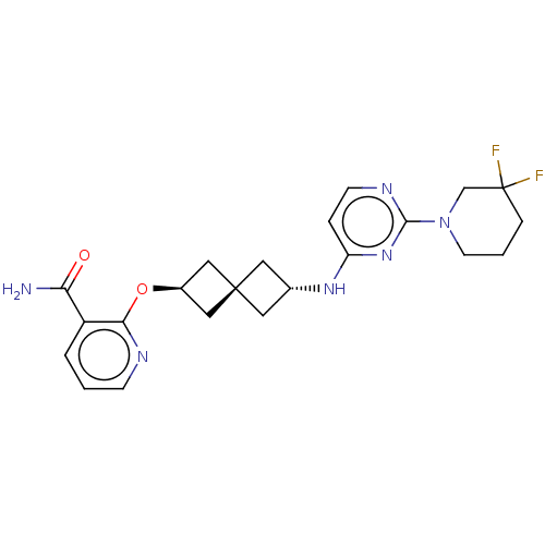 Chemical structure of BindingDB Monomer ID 549165