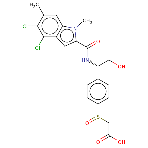 Chemical structure of BindingDB Monomer ID 549371
