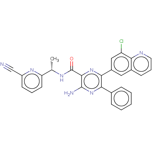 Chemical structure of BindingDB Monomer ID 549540