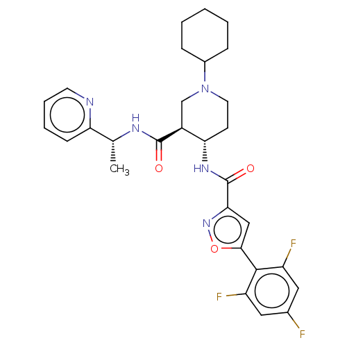 Chemical structure of BindingDB Monomer ID 549713