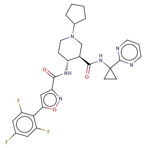 Chemical structure of BindingDB Monomer ID 549785