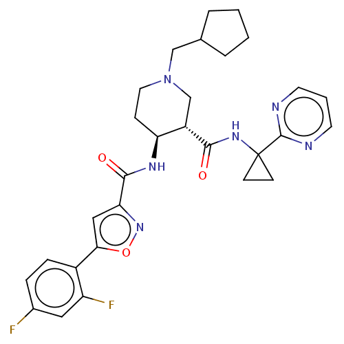 Chemical structure of BindingDB Monomer ID 549886