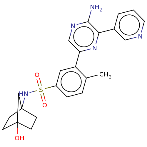 Chemical structure of BindingDB Monomer ID 549910