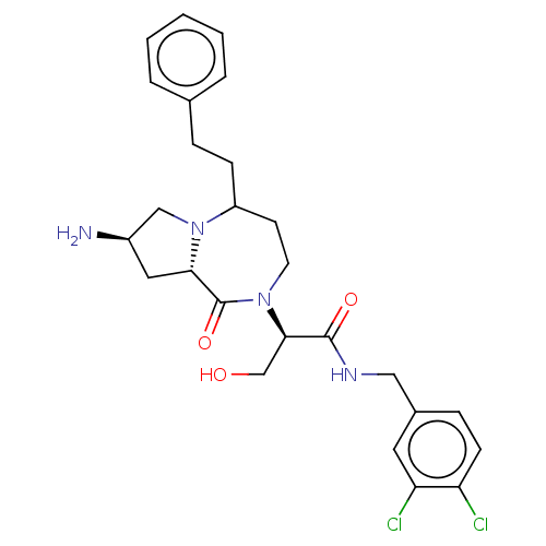 Chemical structure of BindingDB Monomer ID 550436