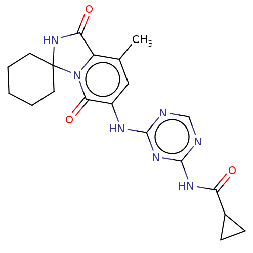Chemical structure of BindingDB Monomer ID 550483