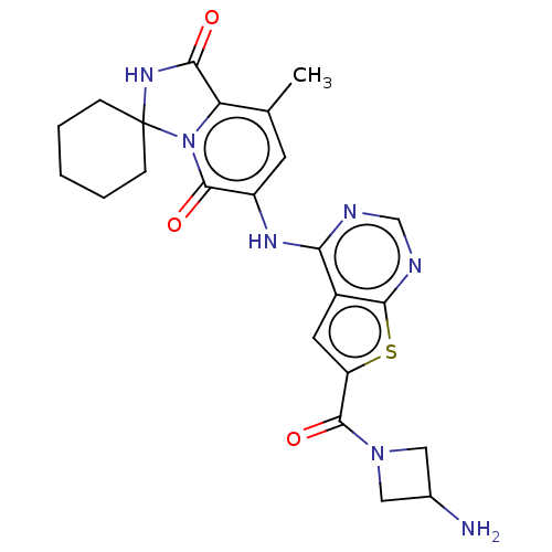 Chemical structure of BindingDB Monomer ID 550534