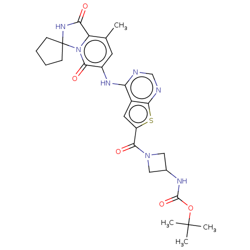 Chemical structure of BindingDB Monomer ID 550568