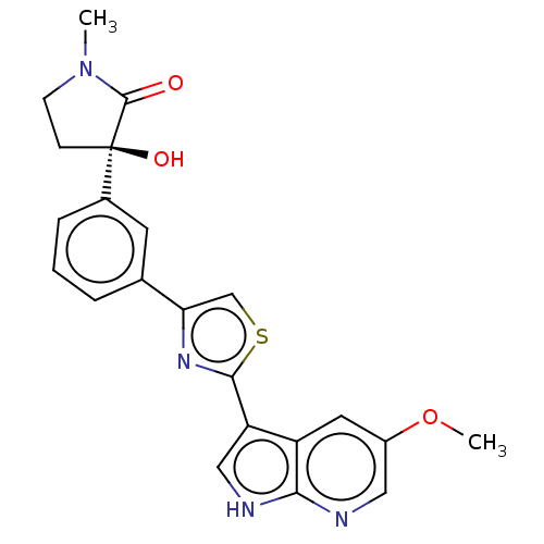 Chemical structure of BindingDB Monomer ID 552822