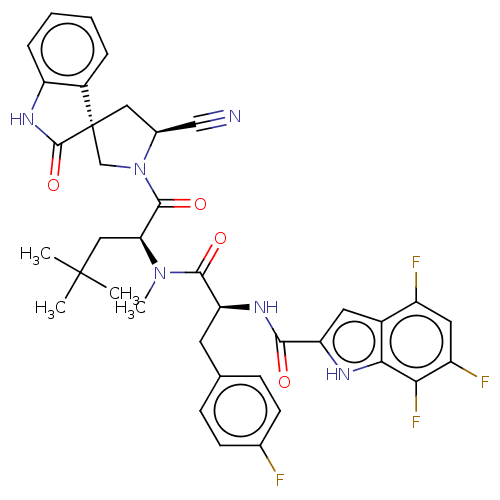 Chemical structure of BindingDB Monomer ID 553976