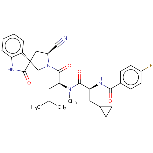 Chemical structure of BindingDB Monomer ID 553986