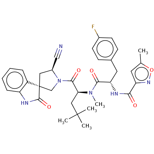 Chemical structure of BindingDB Monomer ID 554012