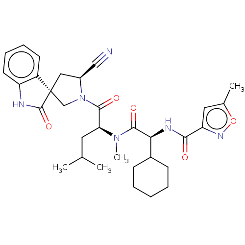 Chemical structure of BindingDB Monomer ID 554013