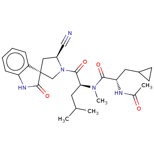 Chemical structure of BindingDB Monomer ID 554014